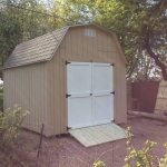 Elkhorn WI 10x12 barn shed with ramp